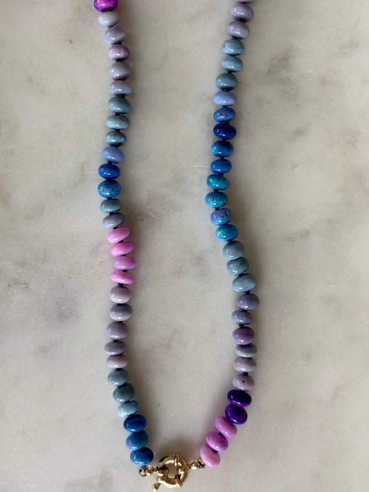 Blue Raspberry Opal Necklace  image 0