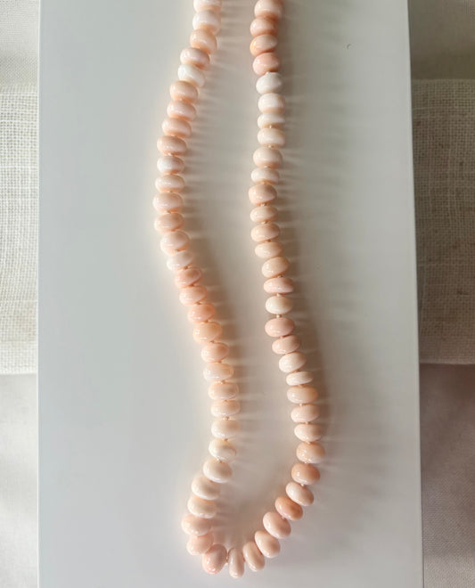 Pink Peruvian Knotted Necklace