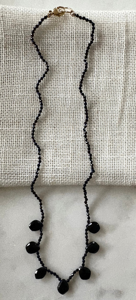 Rosette Midnight Collar Necklace  image 0