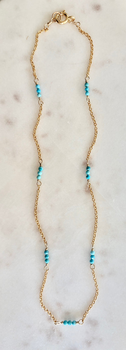 Aster Sleeping Beauty Turquiose Necklace  image 0